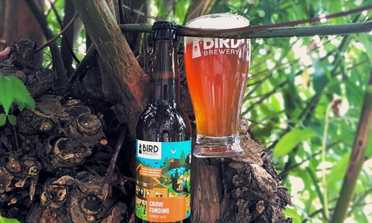 Crow Funding bier van Bird Brewery